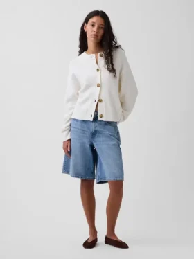 Cárdigan oversize de punto grueso CashSoft