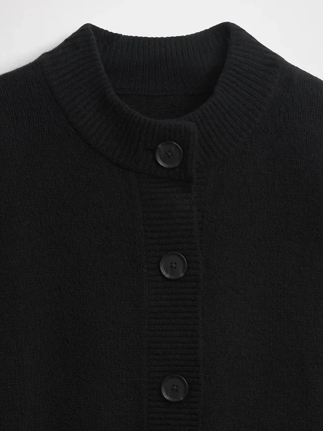 Cárdigan oversize de punto grueso CashSoft