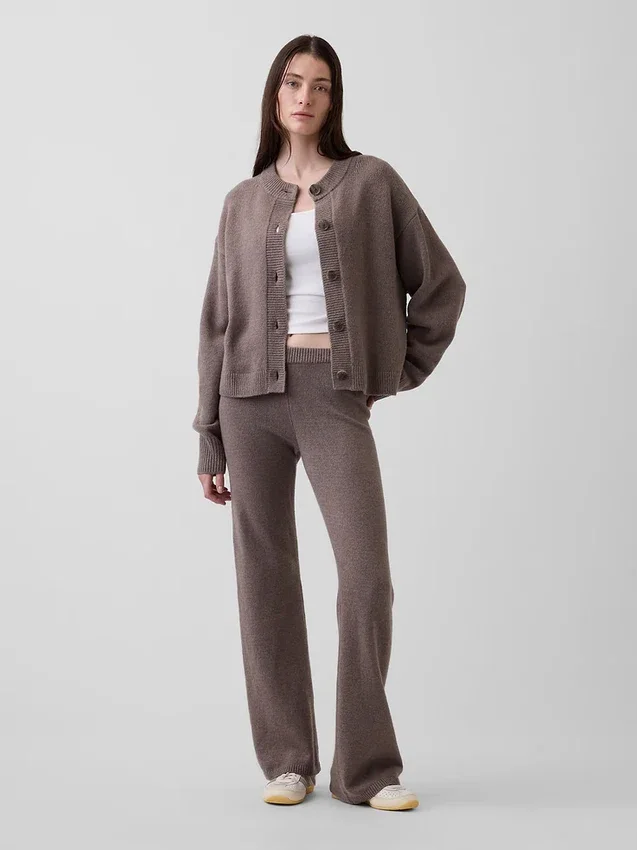 Cárdigan oversize de punto grueso CashSoft