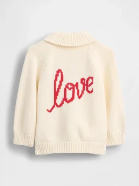 Cárdigan tipo chal «Baby Love»