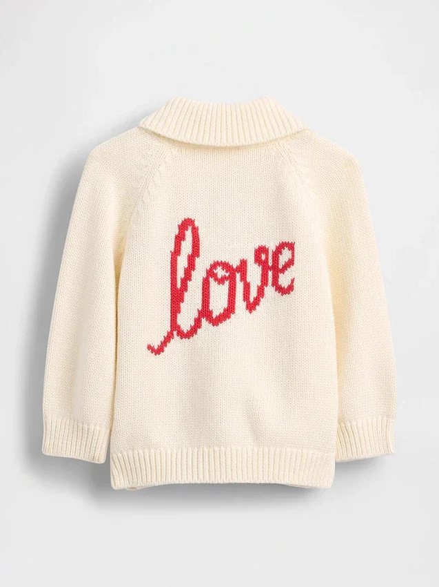 Cárdigan tipo chal «Baby Love»