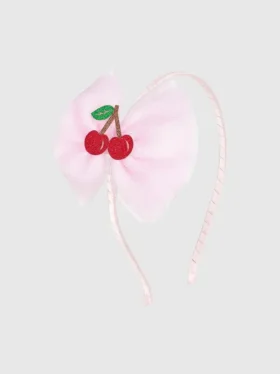 Diadema con lazo de tul de Sweet Wink