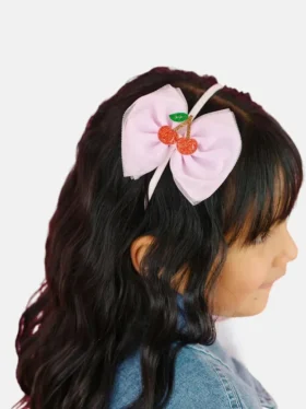 Diadema con lazo de tul de Sweet Wink