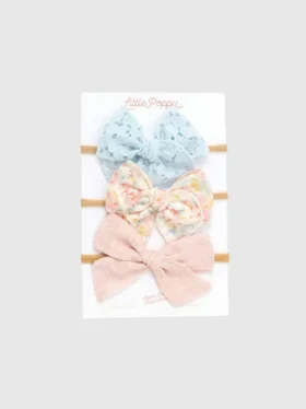 El conjunto de diademas con lazo Hannah