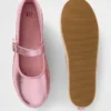 Espadrillas infantiles tipo Mary Jane metalizadas