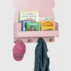 Estantería de pared babyGap Brannan Bear con 4 ganchos