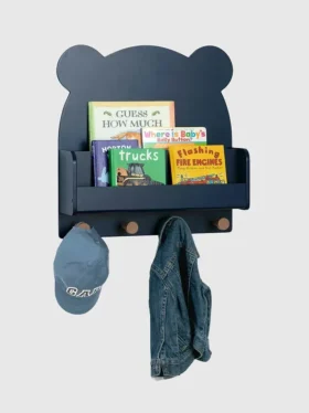 Estantería de pared babyGap Brannan Bear con 4 ganchos