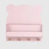 Estantería de pared babyGap Brannan Bear con 4 ganchos