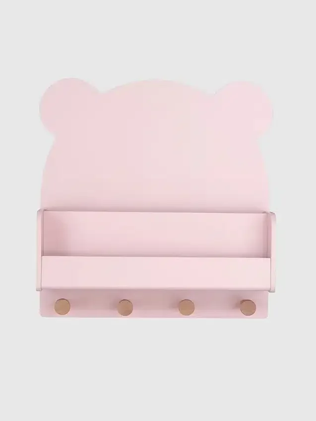 Estantería de pared babyGap Brannan Bear con 4 ganchos