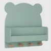Estantería de pared babyGap Brannan Bear con 4 ganchos