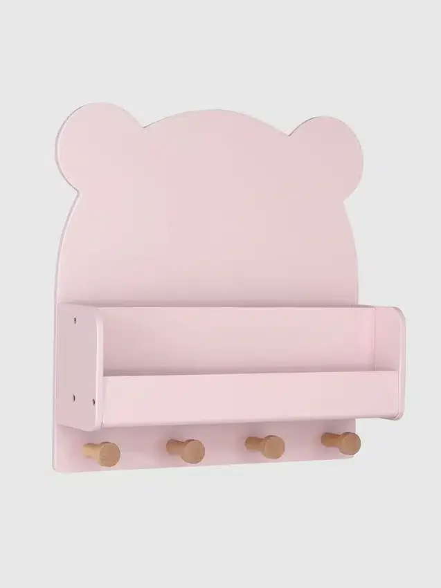 Estantería de pared babyGap Brannan Bear con 4 ganchos