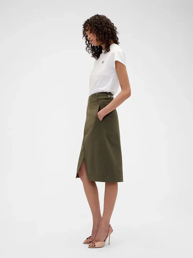 Falda cargo GAP × Victoria Beckham