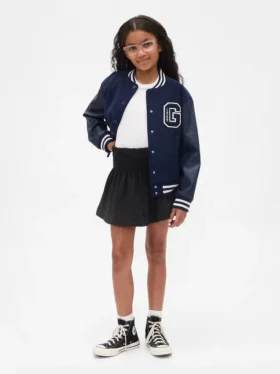 Falda con fruncidos Vintagesoft para niños