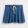 Falda de denim ultrasuave