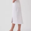 Falda lápiz midi vaquera
