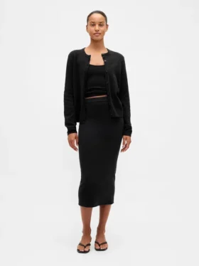 Falda midi elástica CashSoft