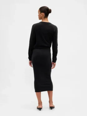 Falda midi elástica CashSoft