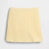 Falda-pantalón de jerséu trenzado para niño