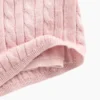 Falda-pantalón de jerséu trenzado para niño