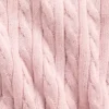 Falda-pantalón de jerséu trenzado para niño