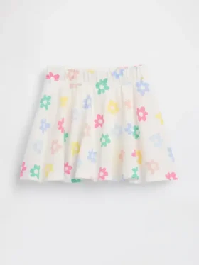 Faldapantalón con estampado combinable para bebés y niños