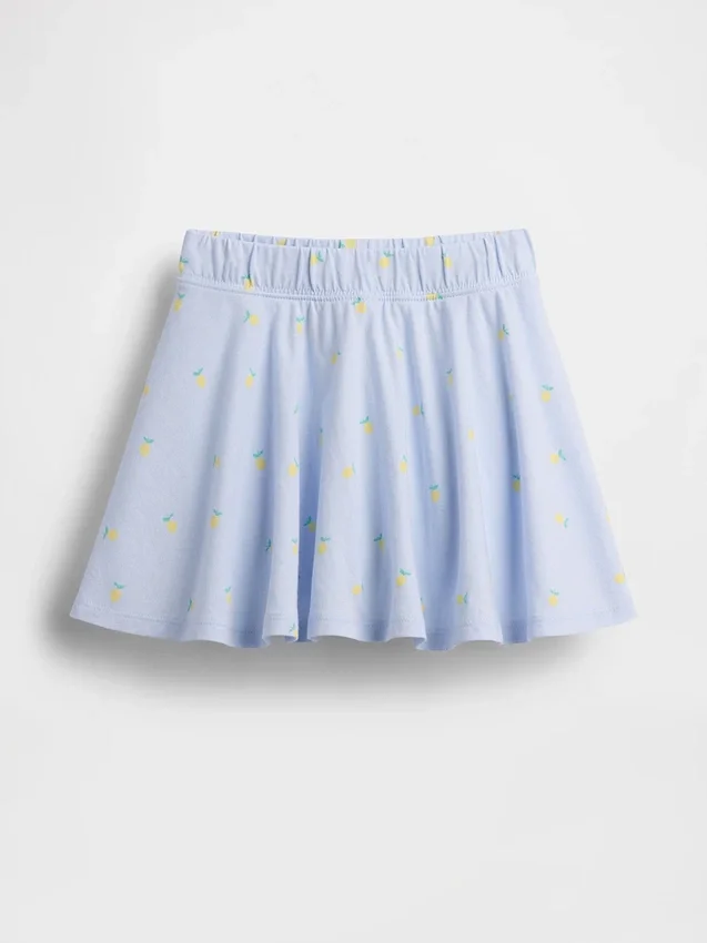 Faldapantalón con estampado combinable para bebés y niños