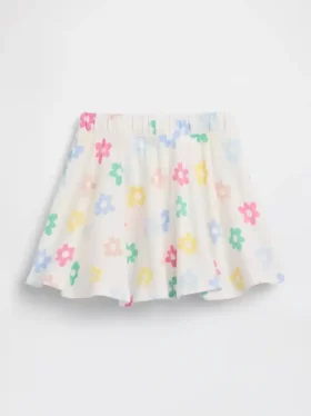 Faldapantalón con estampado combinable para bebés y niños