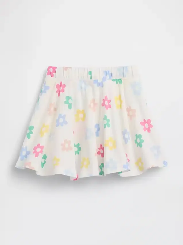 Faldapantalón con estampado combinable para bebés y niños