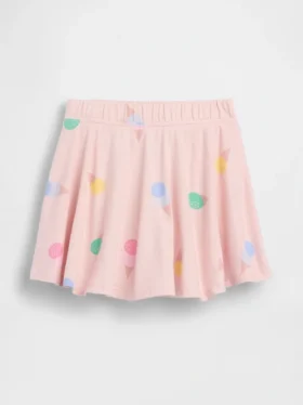 Faldapantalón con estampado combinable para bebés y niños