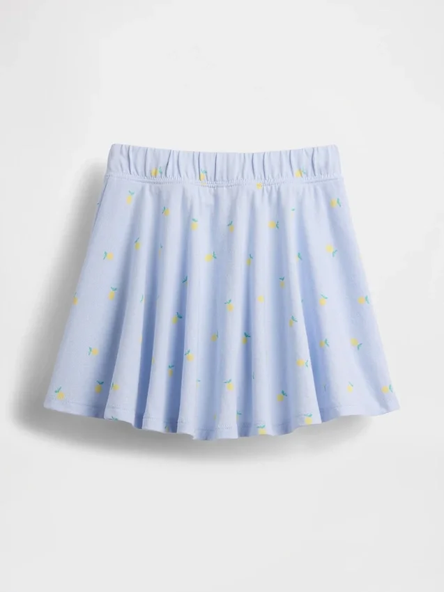Faldapantalón con estampado combinable para bebés y niños