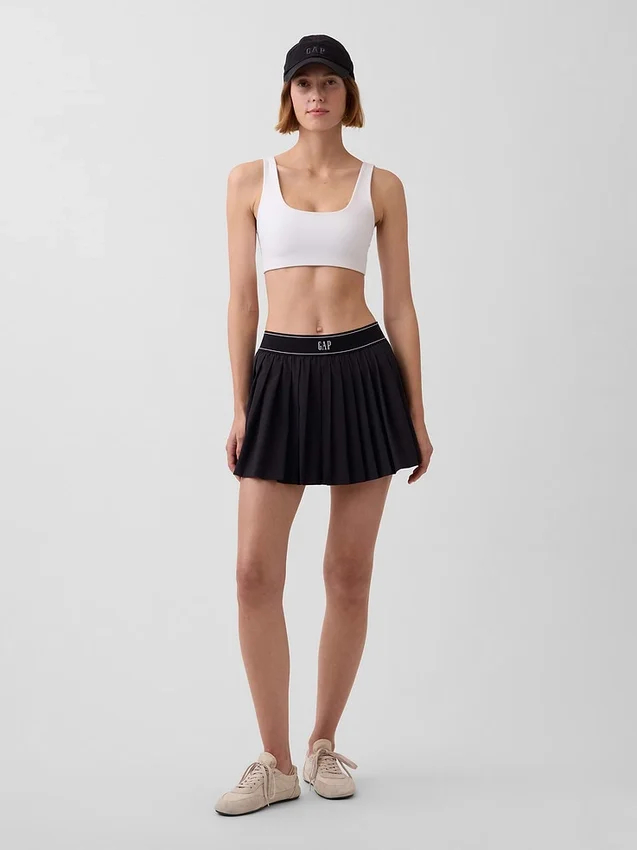 Faldapantalón de ejercicio plisada GapFit Tech