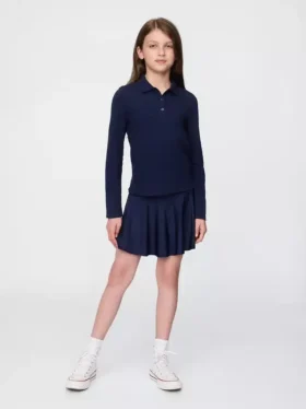 Faldapantalón fácil de llevar para uniforme infantil