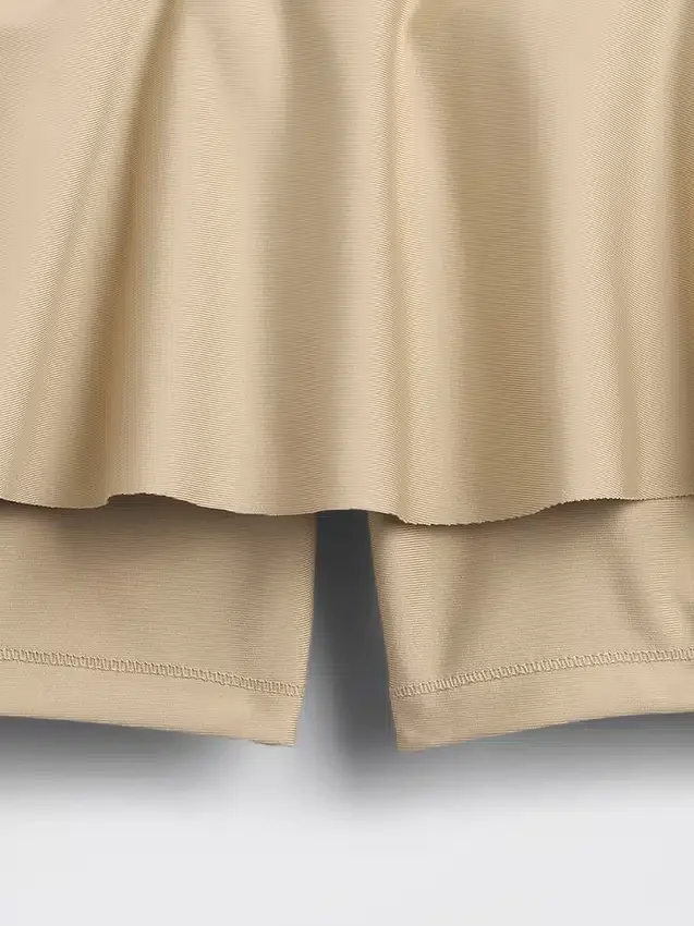 Faldapantalón fácil de llevar para uniforme infantil