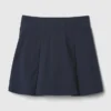 Faldapantalón plisada de color caqui para uniforme infantil