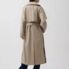Gabardina oversize