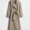 Gabardina oversize