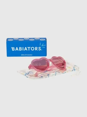 Gafas de sol Babiators para niños pequeños y mayores con diseño de corazones