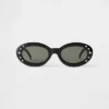 Gafas de sol ovaladas retro para niños