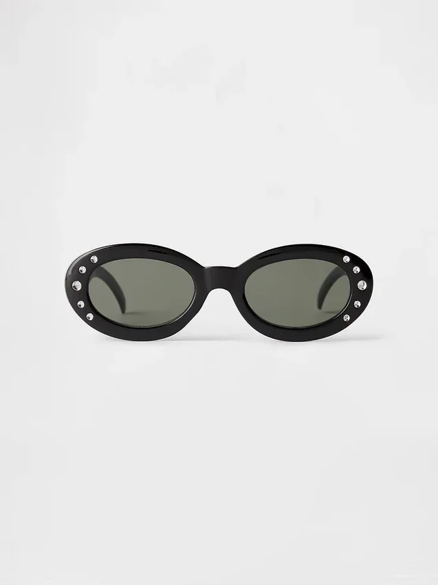 Gafas de sol ovaladas retro para niños
