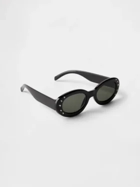 Gafas de sol ovaladas retro para niños