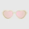 Gafas de sol polarizadas Babiators para niños pequeños y mayores con diseño de corazón