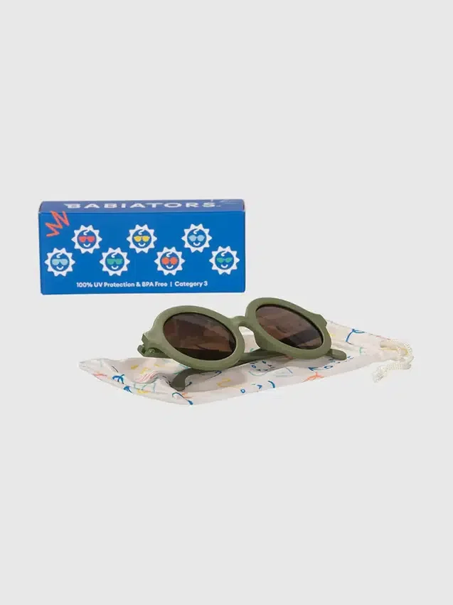 Gafas de sol redondas «Euro» de Babiators para niños pequeños y niños