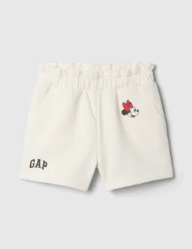 GAP × Disney Bebé y Niño: Pantalones cortos de chándal Vintagesoft de Minnie Mouse