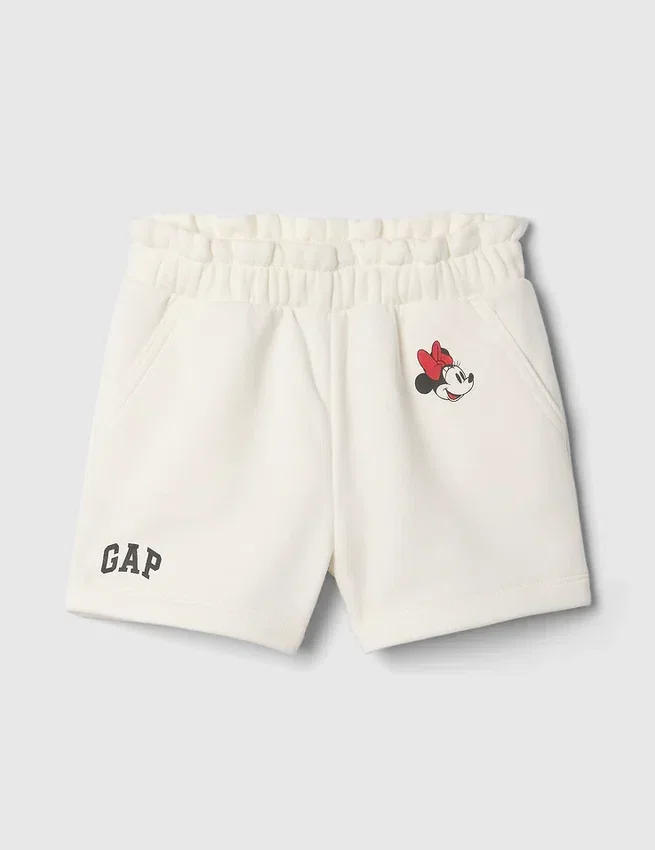 GAP × Disney Bebé y Niño: Pantalones cortos de chándal Vintagesoft de Minnie Mouse