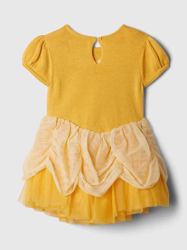GAP × Disney Bebé y Niño: vestido de tul de la princesa Bella