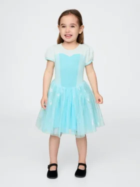 GAP × Disney Bebé y Niño: vestido de tul de la princesa Elsa