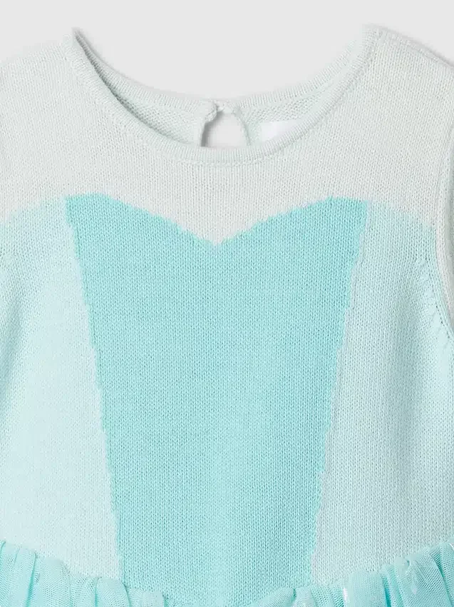GAP × Disney Bebé y Niño: vestido de tul de la princesa Elsa