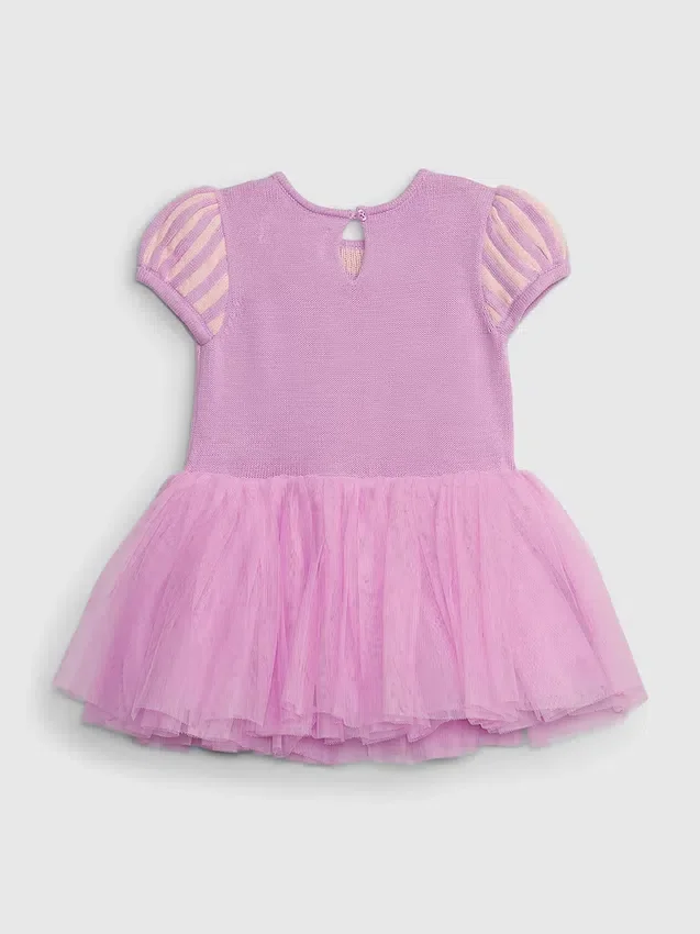 GAP × Disney Bebé y Niño: vestido de tul de Rapunzel