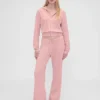 Gap × Summer Fridays: Pantalones acampanados de punto waffle CashSoft