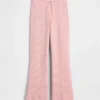 Gap × Summer Fridays: Pantalones acampanados de punto waffle CashSoft